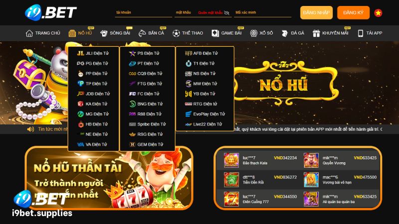 I9bet sở hữu kho game đồ sộ với hơn 2000+ siêu phẩm trò chơi cá cược